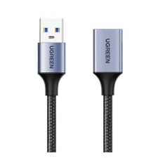  Ugreen USB-A 3.0 hosszabbító kábel, 0,5,m, fekete kábel és adapter