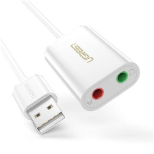 uGreen USB-A To 3,5mm External Stereo Sound Adaptor kábel és adapter