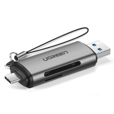 uGreen USB-C + USB 3.0 TF / SD kártya olvasó mobiltelefon kellék