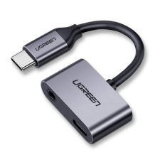 uGreen USB-C USB-C 2.0 adatkábel 3A 0,5M kábel és adapter