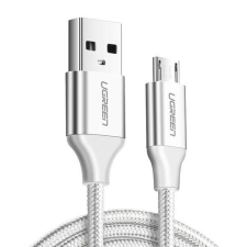 uGreen USB-Micro USB kábel, QC 3.0, 2.4A, 2m (fehér) kábel és adapter