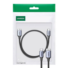 uGreen USB-Mikro USB-kábel 0,5m fekete-szürke (15231) (UG15231) - Adatkábel kábel és adapter
