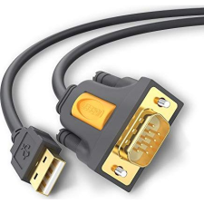 uGreen USB to DB9 RS-232 cable Ugreen CR104, 2m (black) (20222) kábel és adapter