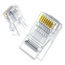 uGreen Wtyczka RJ45 Cat 6 UGREEN 50961, 10-pak (przezroczysta) kábel és adapter