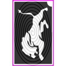  Ugró oroszlán (csss0393) csillámtetoválás