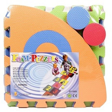 Ugróiskola habszivacs 10 darabos szőnyeg puzzle (59150) játszószőnyeg