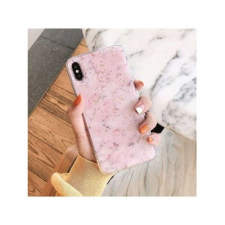 UGY Samsung G973 Galaxy S10 márványos szilikon hátlap tok, rózsaszín (45796) (UGY45796) - Telefontok tok és táska