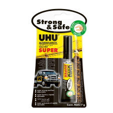UHU ragasztó Super Strong & Safe 7 gr BL festő és tapétázó eszköz