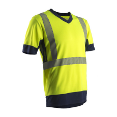  ÚJ! KOMO HI-VIZ SÁRGA RÖVID UJJÚ PÓLÓ_S
