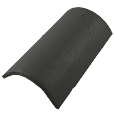 újHÁZ Leier Granite Lux Matt beton kúpcserép (rögzítőkapoccsal) antracit építőanyag