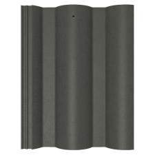 újHÁZ Toscana Classic beton alapcserép antracit &quot;B&quot; Másodosztályú építőanyag