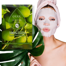 Újhely Olíva olajos tápláló arcmaszk - 10 db arcpakolás, arcmaszk