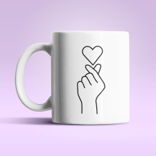  Ujj szív bögre bögrék, csészék