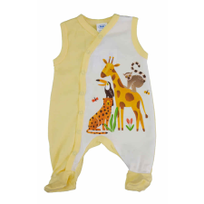  Ujjatlan baba rugdalózó Szafari mintával rugdalózó