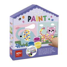 Ujjfestő készlet, APLI Kids "My first paint", állatok kreatív és készségfejlesztő