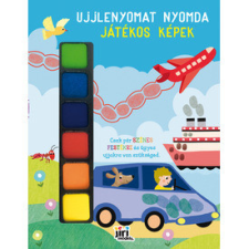  Ujjlenyomat nyomda - Közlekedés kreatív és készségfejlesztő