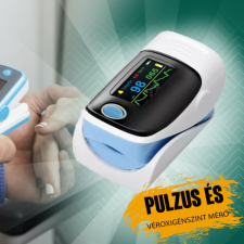 Ujjra csíptethető pulzoximéter, pulzusmérő és véroxigénszint mérő véroxigénszint mérő