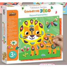  Újrahasználható matricázós képek, Állatok CreaLign kreatív és készségfejlesztő