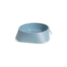  Újrahasznosított műanyag kisállat etetőtál, 200 ml, világoskék, 13x13x3,6 cm, MCT-PS305 kutyatál
