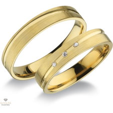 Újvilág Kollekció Arany férfi karikagyűrű 62-es méret - RA407S/62-DB gyűrű