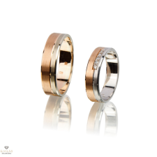 Újvilág Kollekció Arany férfi karikagyűrű 66-os méret - 837VF/66-DB gyűrű