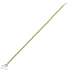 Újvilág Kollekció Arany karlánc 19 cm - 249-FA06-BR-CL-SKL19 karkötő