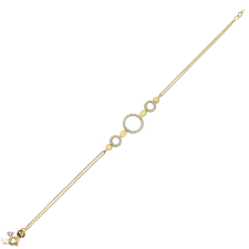 Újvilág Kollekció Arany karlánc 20 cm - 07S118-22-TC_KT karkötő