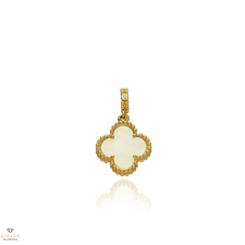 Újvilág Kollekció Arany lóhere medál - 09S221-WH-M medál