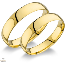 Újvilág Kollekció Arany női karikagyűrű 52-es méret - C45S/N/52-D gyűrű