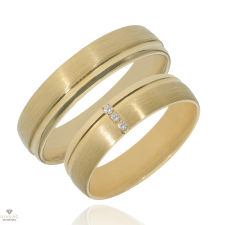 Újvilág Kollekció Arany női karikagyűrű 56-os méret - H565S/N/56-DB gyűrű
