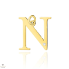 Újvilág Kollekció Arany "N" betű medál - Z069-Z-585-B0.005-N