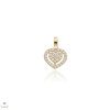 Újvilág Kollekció Arany szív medál - 09S139-8-TC_KT