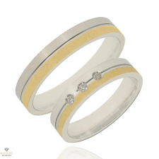Újvilág Kollekció Ezüst női karikagyűrű 50-es méret - T439/N/50-DB gyűrű