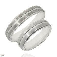 Újvilág Kollekció Ezüst női karikagyűrű 52-es méret - S563/N/52-DB gyűrű