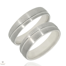 Újvilág Kollekció Ezüst női karikagyűrű 56-os méret - 602/N/56-DB gyűrű