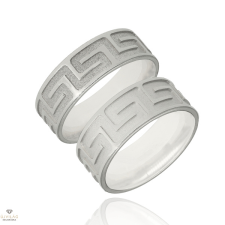 Újvilág Kollekció Ezüst női karikagyűrű 58-as méret - 715/N/58-DB gyűrű