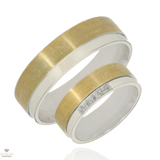 Újvilág Kollekció Ezüst női karikagyűrű 60-as méret - T655/N/60-DB gyűrű