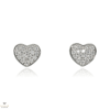 Újvilág Kollekció Ezüst szív fülbevaló - 02107-12