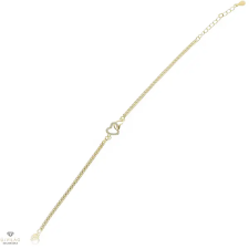 Újvilág Kollekció Ezüst szív karlánc 20 cm - 07118-185 karkötő