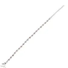 Újvilág Kollekció Ezüst szív karlánc 21 cm - 07118-191 karkötő