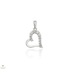 Újvilág Kollekció Ezüst szív medál - 09139-21