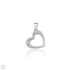 Újvilág Kollekció Ezüst szív medál - 09139-26
