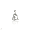 Újvilág Kollekció Ezüst szív medál - 09139-33