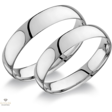 Újvilág Kollekció Fehér arany férfi karikagyűrű 72-es méret - C45F/72-D gyűrű