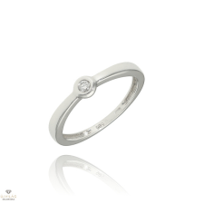 Újvilág Kollekció Fehér arany gyűrű 50-es méret - B49360 gyűrű