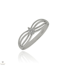 Újvilág Kollekció Fehér arany gyűrű 55-ös méret - P1603F-55 gyűrű