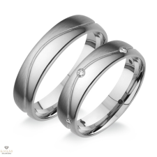 Újvilág Kollekció Fehér arany női karikagyűrű 50-es méret - HG508F/N/50-DB gyűrű