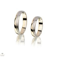 Újvilág Kollekció Fehér arany női karikagyűrű 52-es méret - M1144FS/N/52-DB gyűrű