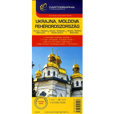  Ukrajna - Moldova - Fehéroroszország autóstérkép 1:2 000 000 (Európai autótérképek) történelem