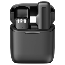 Ulanzi J11 Lavalier mikrofon 1 mikrofon 1 vevő USB-C fekete mikrofon